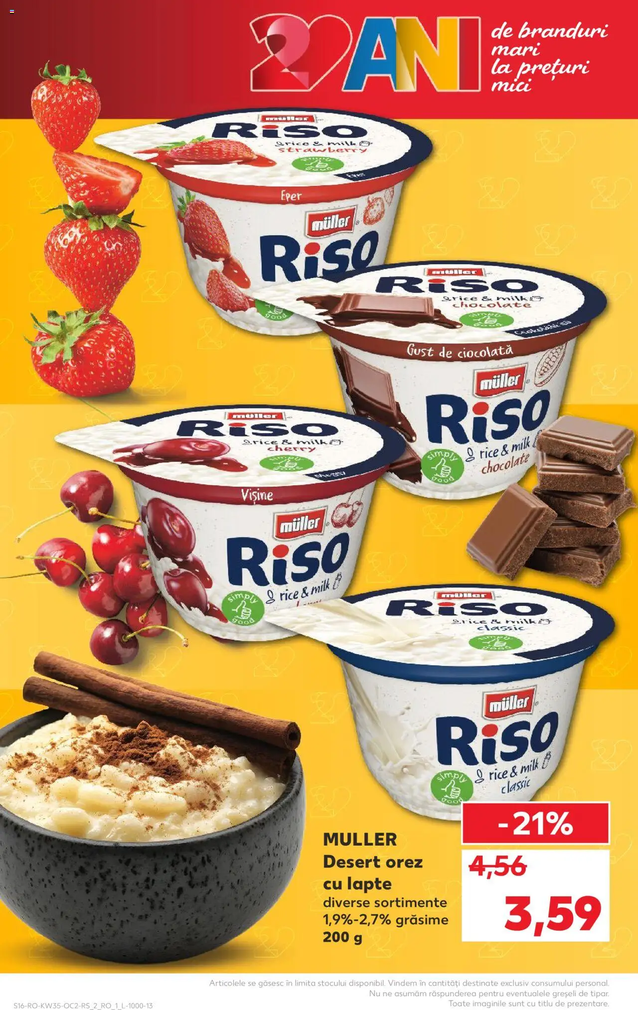 Kaufland RO akciós ujság - amely érvényes a következő dátumtól: 27.08.2025 | Oldal: 16 | Termékek: Eper