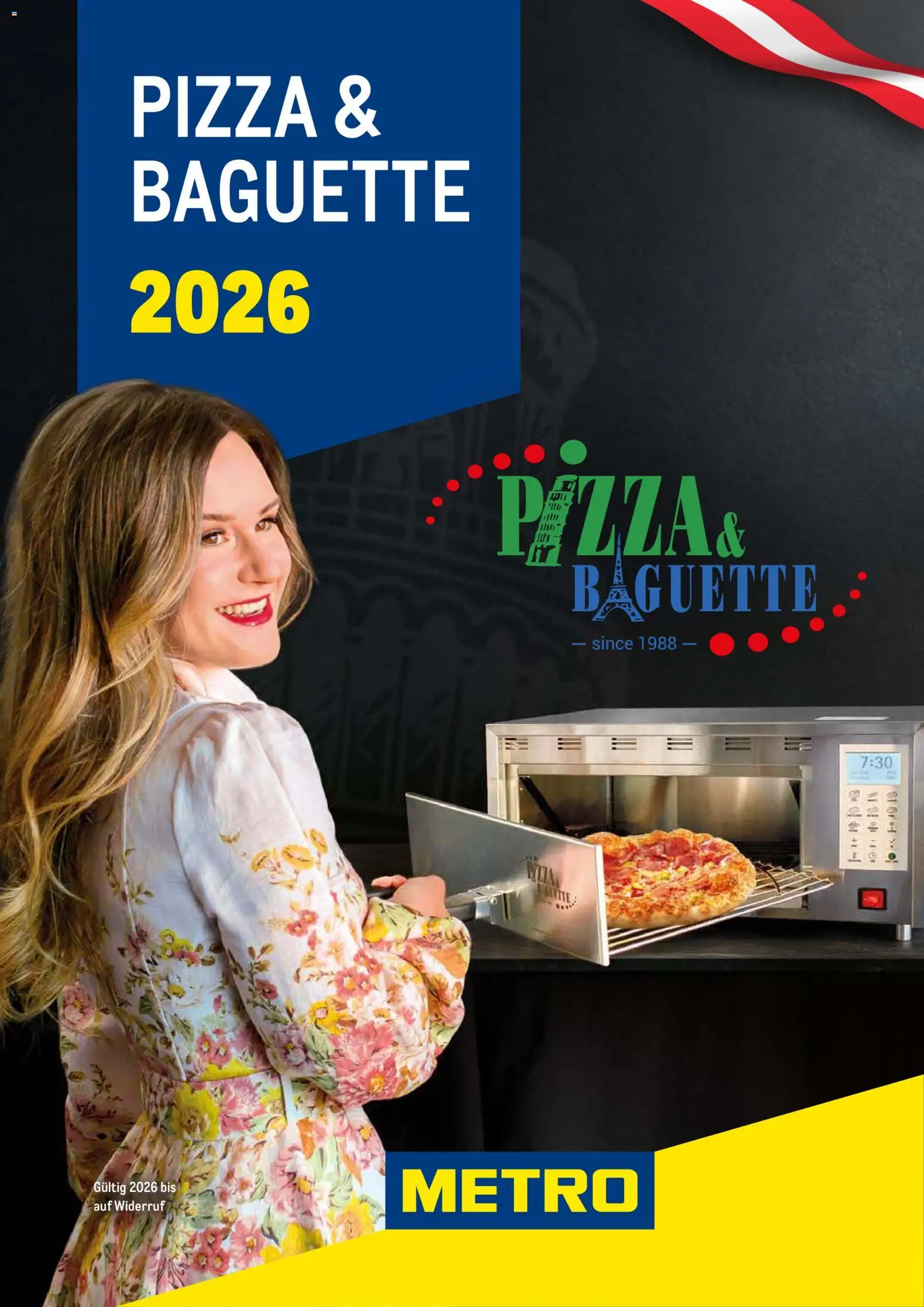 Metro angebote Pizza & Baguette gültig ab 07.04.2026 | Seite: 1 | Produkte: Jääkaappipakastin, Pizza