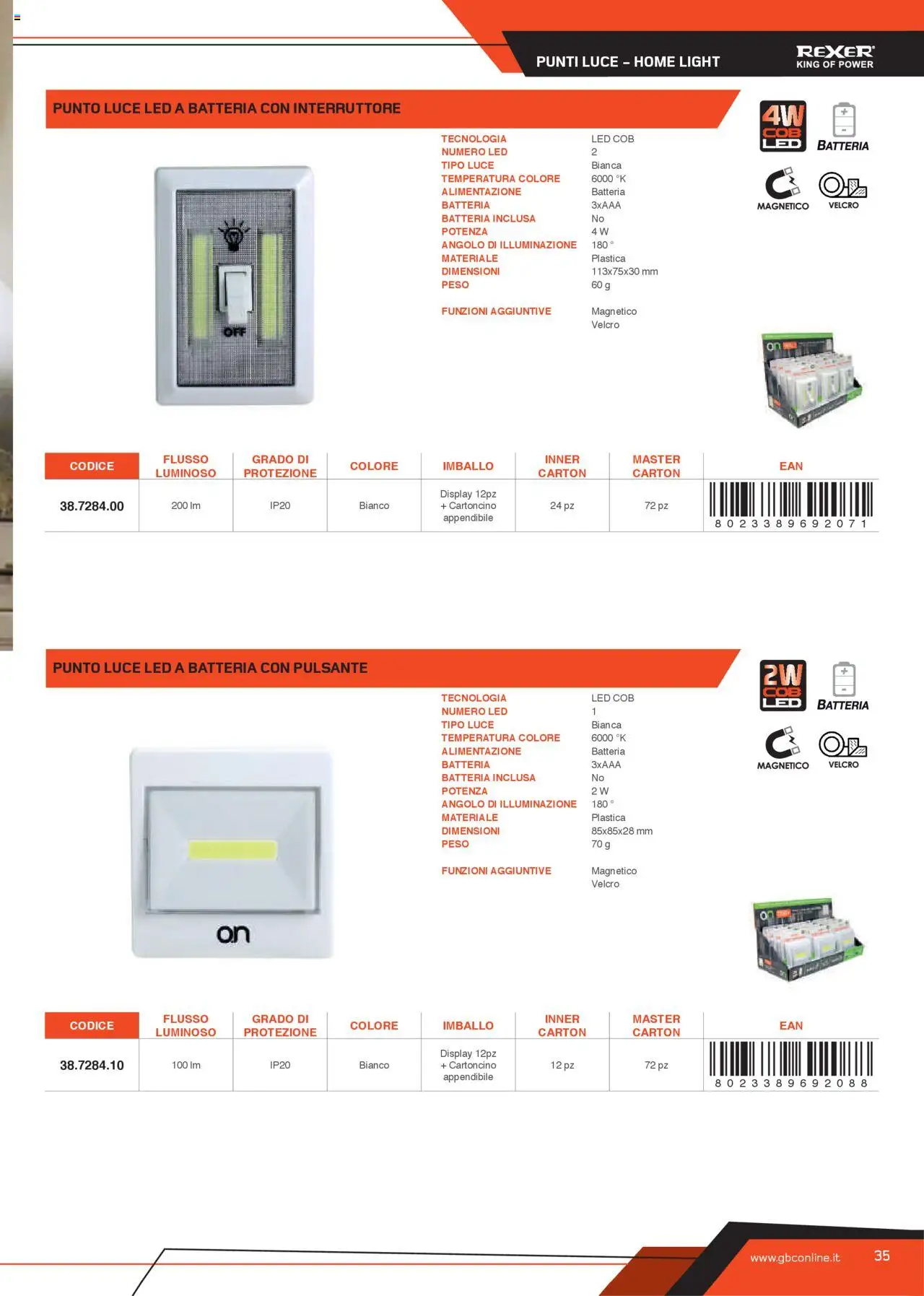 Volantino GBC del 31.05.2025 | Pagina: 35 | Prodotti: Batteria