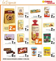 Anteprima del volantino IL CORNETTO Classico, CORNETTI MULINO BIANCO classici/integrali x6 240g valido a partire dal 08.04.2026 | Pagina: 12