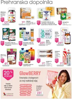 Tuš drogerija katalog akcije – veljaven od 14.01.2026 | Stran: 13 | Izdelki: Prehranska dopolnila, Caj, Jagode, Pesa