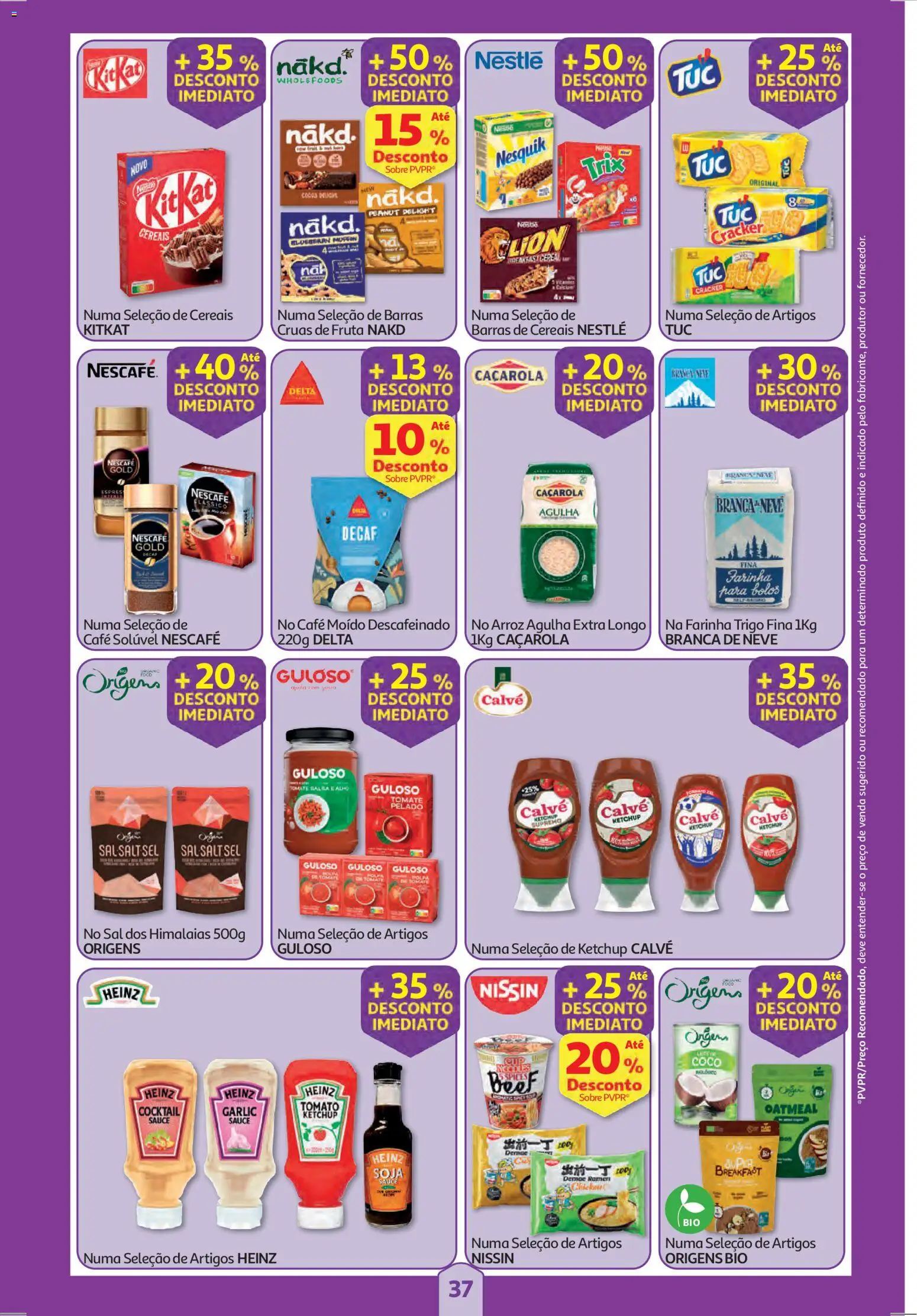 Auchan folheto │ válido de 06.11.2025 | Página: 37 | Produtos: Sal, Café, Tomate, Cereais