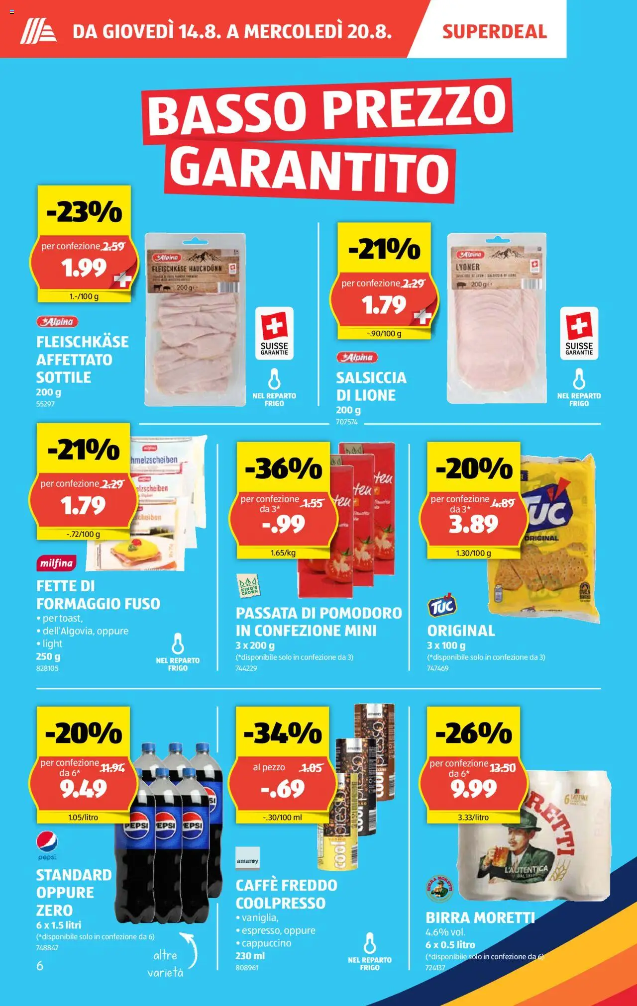 Aldi Volantino ab 14.08.2025 | Seite: 6 | Produkte: Ridge