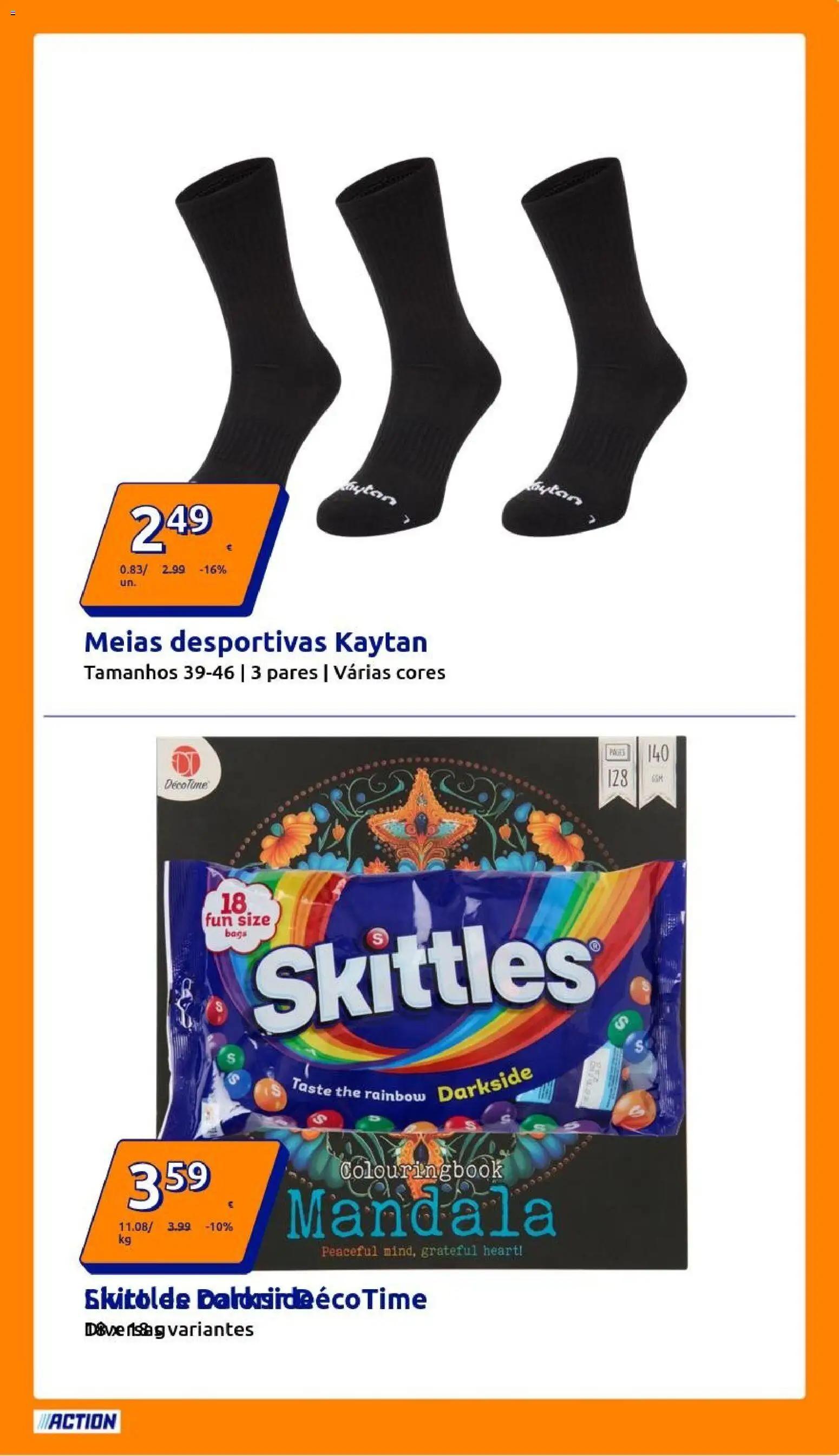 Action - Action PT week 45 2025 │ válido de 05.11.2025 | Página: 7 | Produtos: Meias