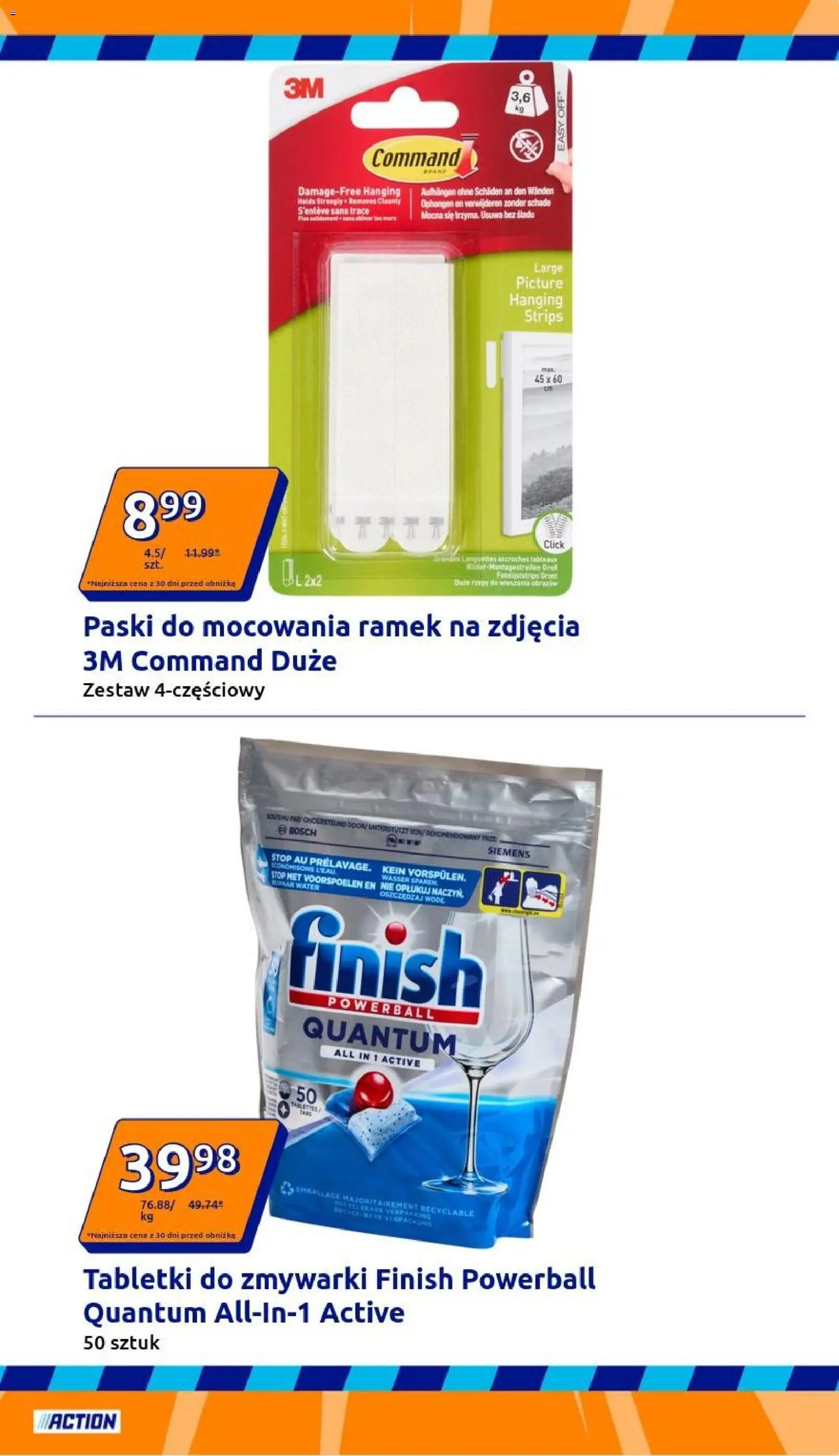 Action Gazetka od 31.12.2025 | Strona: 13 | Produkty: Finish, Tabletki do zmywarki Finish, Tabletki do zmywarki