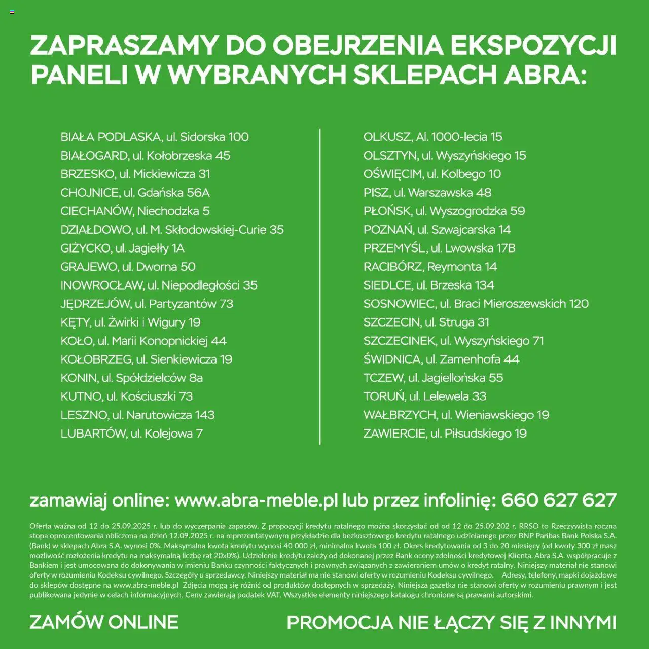 Abra meble Gazetka od 12.09.2025 | Strona: 21