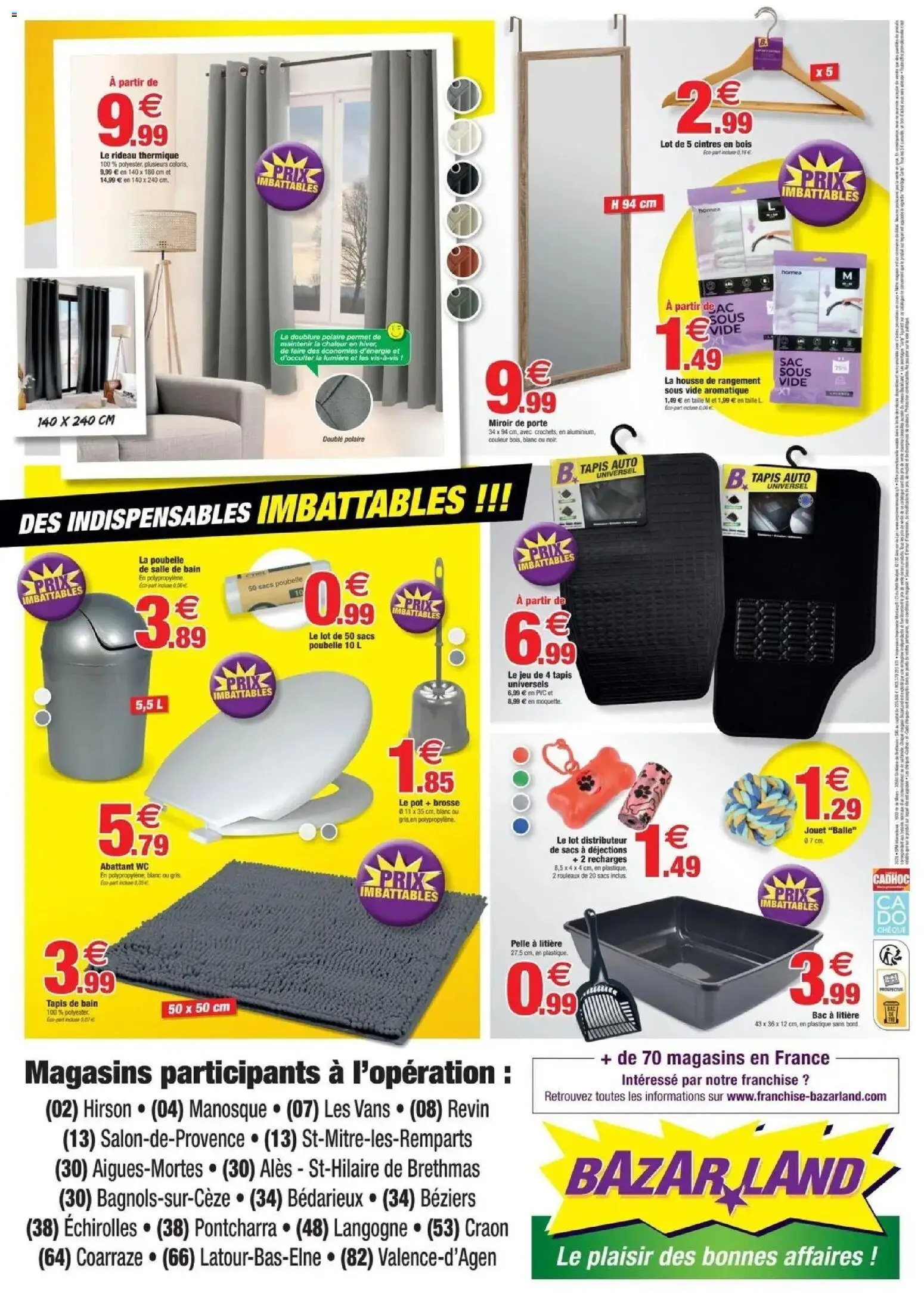 {H1} | Page: 2 | Produits: Tapis de bain, Rideau thermique, Porte, Rideau