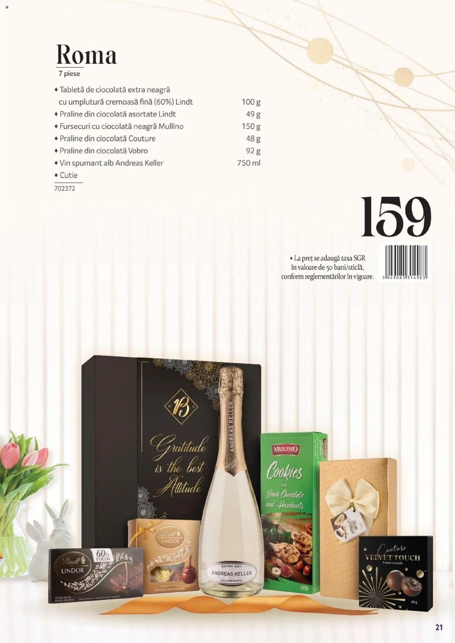 Noul catalog Selgros – valabil de la 13.03.2026 | Pagină: 21 | Produse: Tabletă, Cutie, Ciocolată, Vin