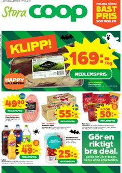 Stora Coop - Boden - Förhandsvisning av reklamblad från butik Stora Coop aktuell från 27.10.2025