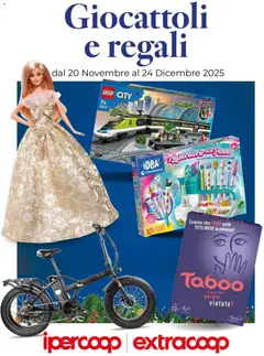 Anteprima del volantino Ipercoop Giocattoli e regali - Bologna catalogo valido a partire dal 20.11.2025