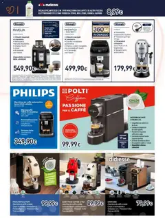 Anteprima del volantino Unieuro volantino Piccoli Elettrodomestici valido a partire dal 03.04.2026 | Pagina: 2 | Prodotti: Caraffa, Macchina da caffe, Caffè, Latte