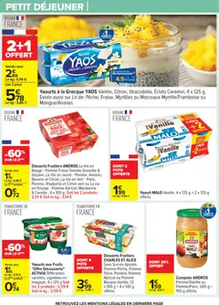 Carrefour - Prévisualisation de Carrefour catalogue semaine 50 valide à partir de 09.12.2025 | Page: 10 | Produits: Yaourts, Pomme, Rhubarbe, Yaourt