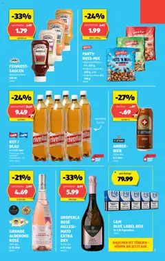 Aldi Aktionen ab 10.07.2025 | Seite: 7 | Produkte: Box, Bier