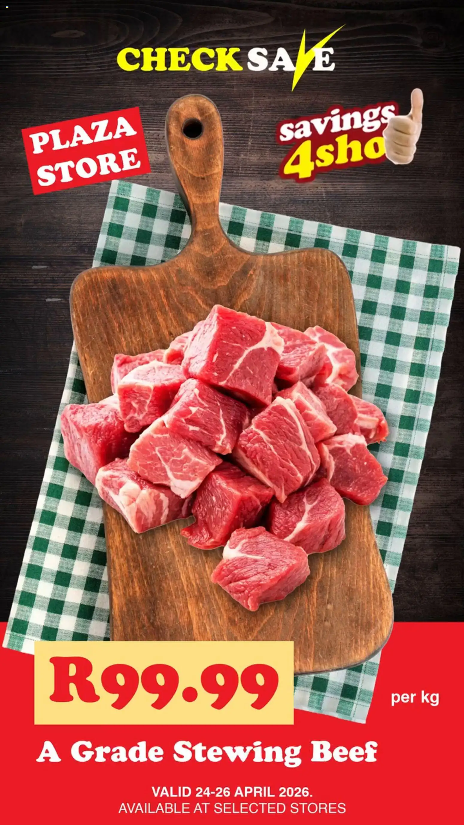 New Check Save catalogue – valid from 26.04.2026 | Page: 7 | Products: Beef
