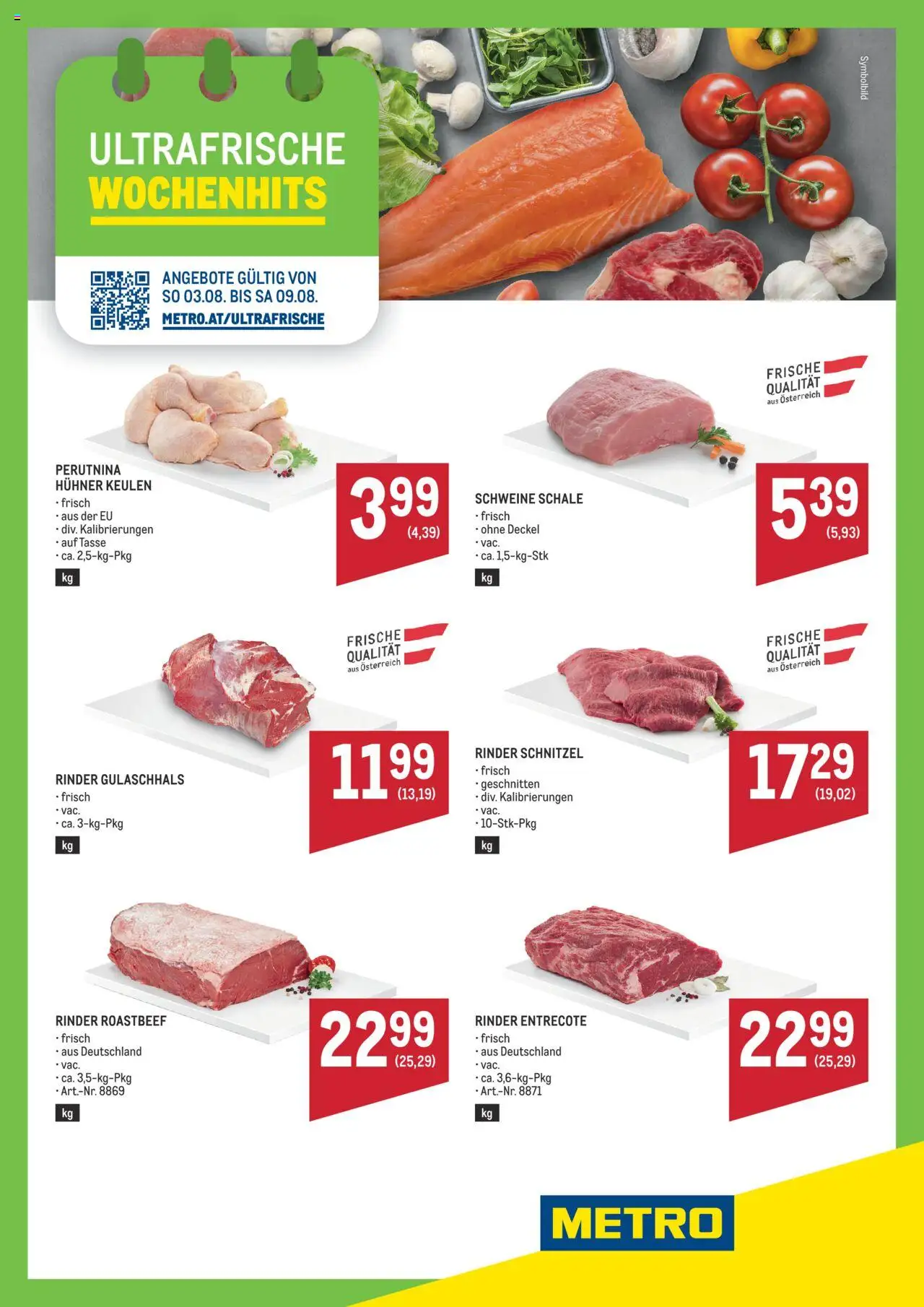 Metro  Angebote Wochenhits gültig ab 03.08.2025 | Seite: 1 | Produkte: Cage de football