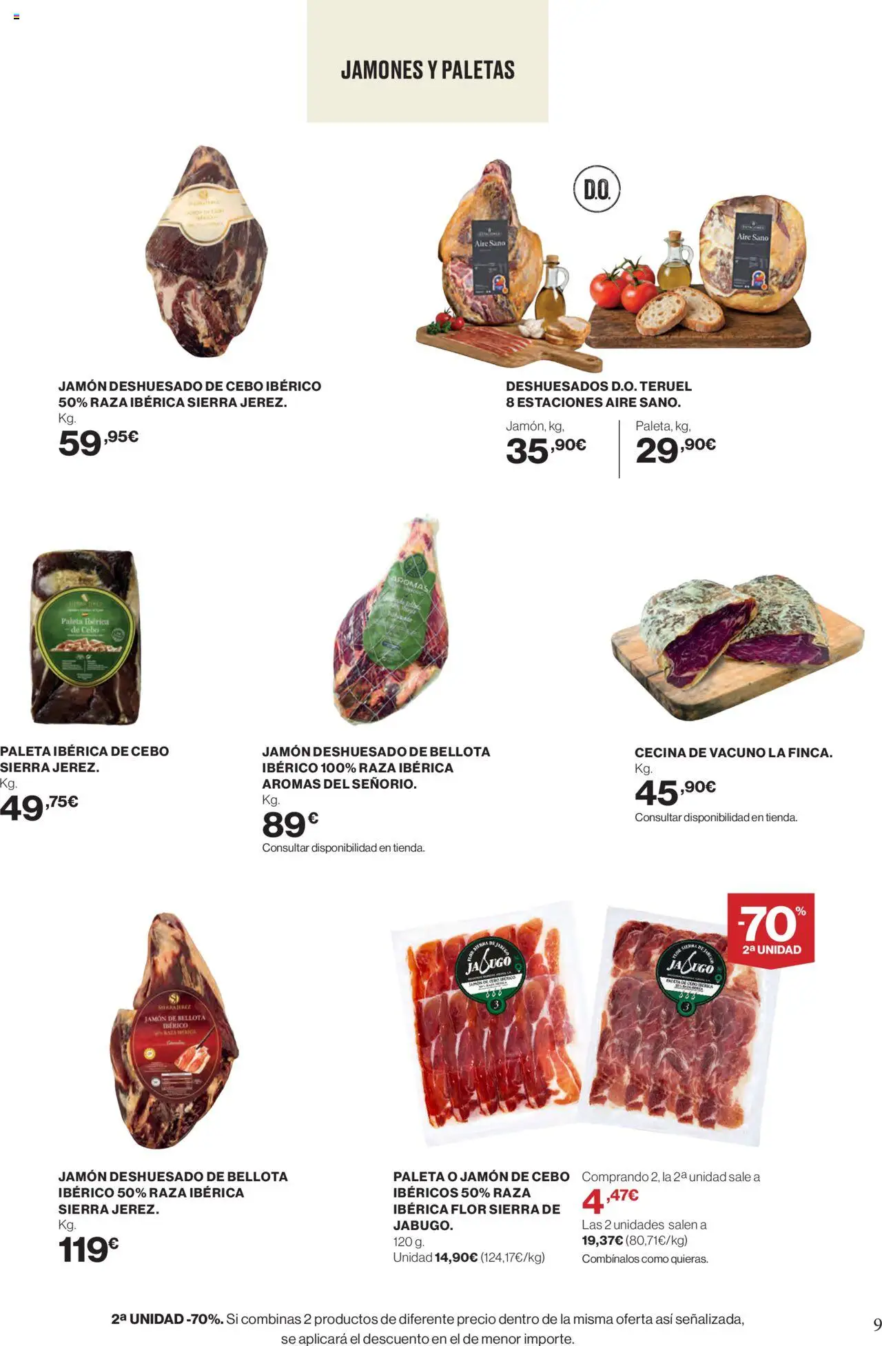 Supercor Canarias │ válido desde el 11.09.2025 | Página: 9 | Productos: Jamón