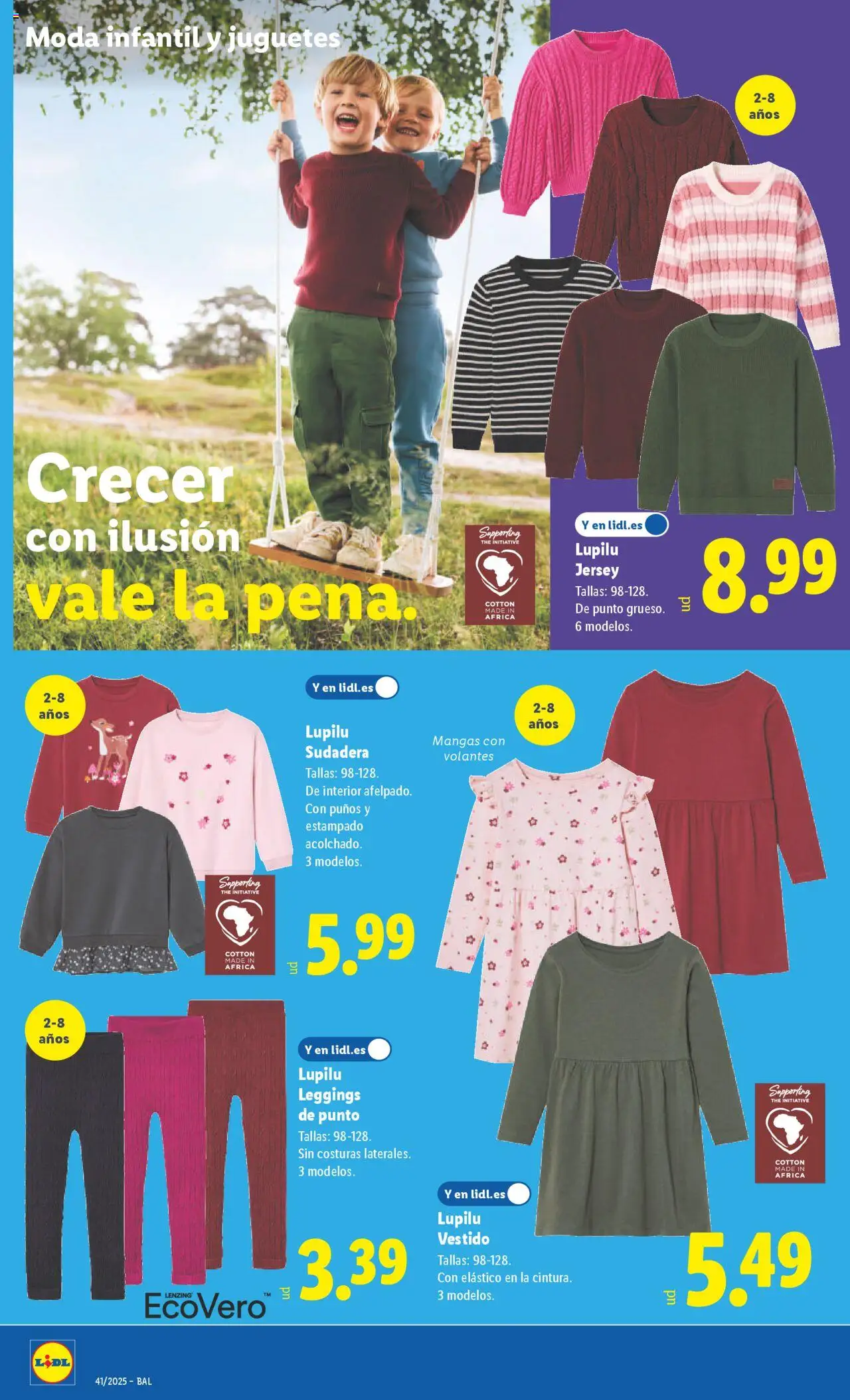 Lidl catálogo de bazar MAD │ válido desde el 06.10.2025 | Página: 10 | Productos: Sudadera, Juguetes