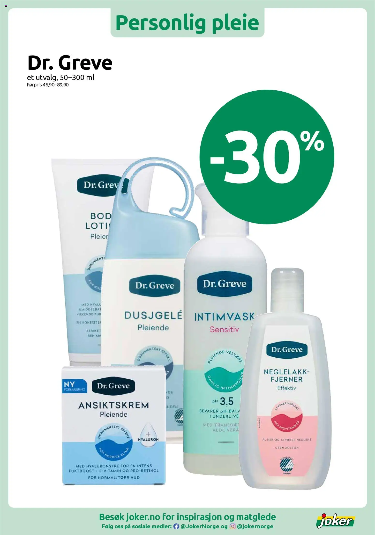 {H1} | Side: 9 | Produkter: Dusjgelé, Ansiktskrem, Neglelakk, Gâteaux secs