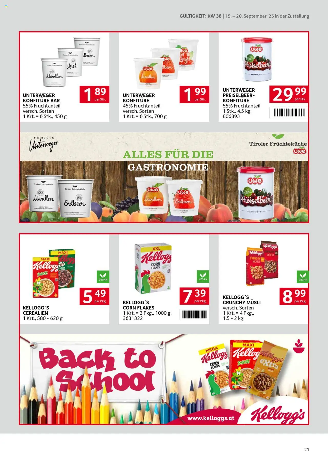 Transgourmet Zustellaktion gültig ab 14.09.2025 | Seite: 19