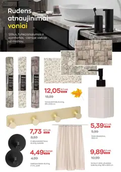 Jupoja leidinys galioja nuo 07.10.2025 | Puslapis: 19 | Prekių: Kilimėlis, Vonios kilimėlis, Pakaba