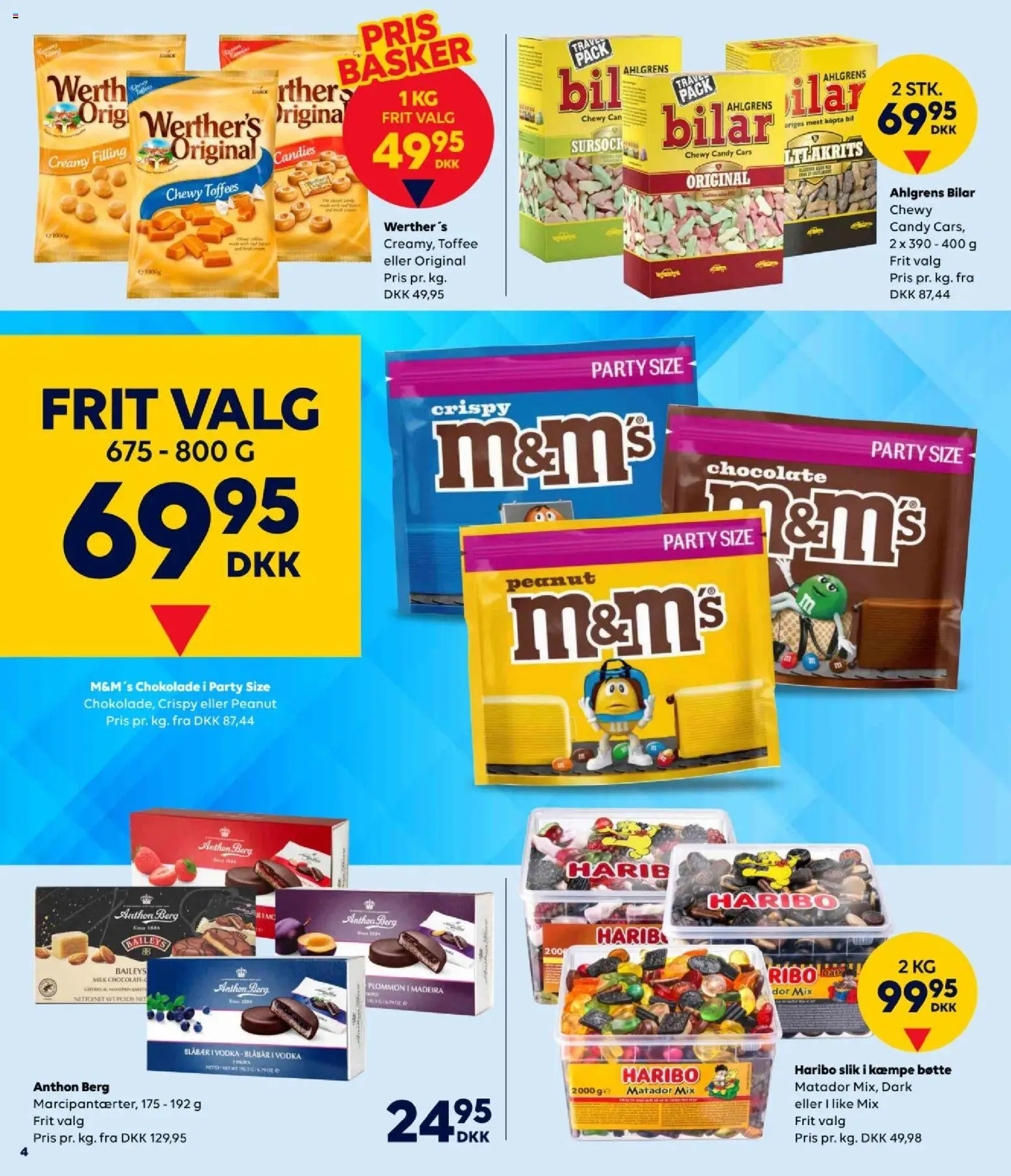 Bordershop tilbudsavis – gyldig fra 31.12.2025 | Side: 4 | Produkter: Amendoins, Chokolade, Slik, Vodka