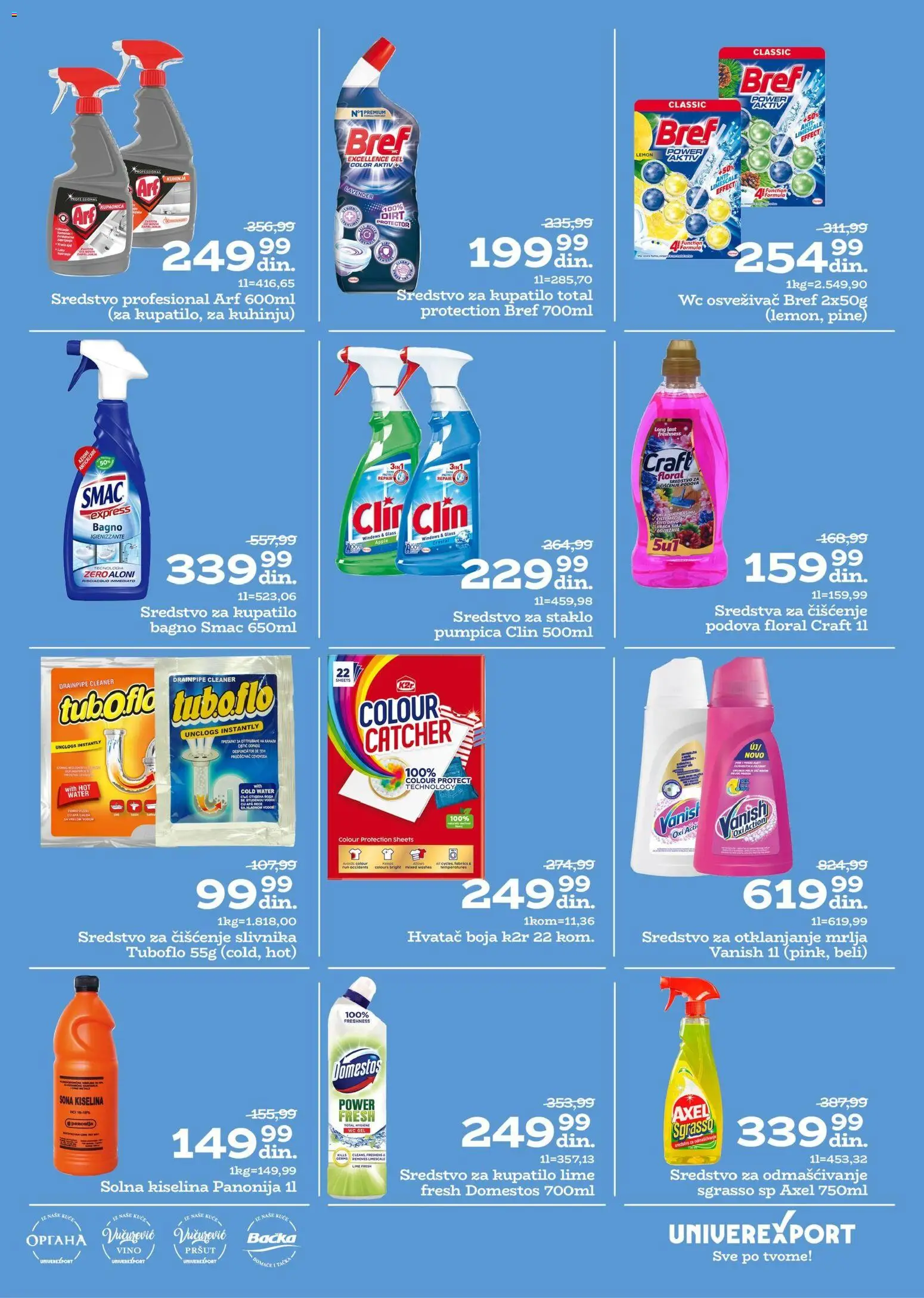 Univerexport katalog - važi od 22.12.2025 | Strana: 29 | Proizvode: Bref, Kuhinja, Wc, Kupatilo
