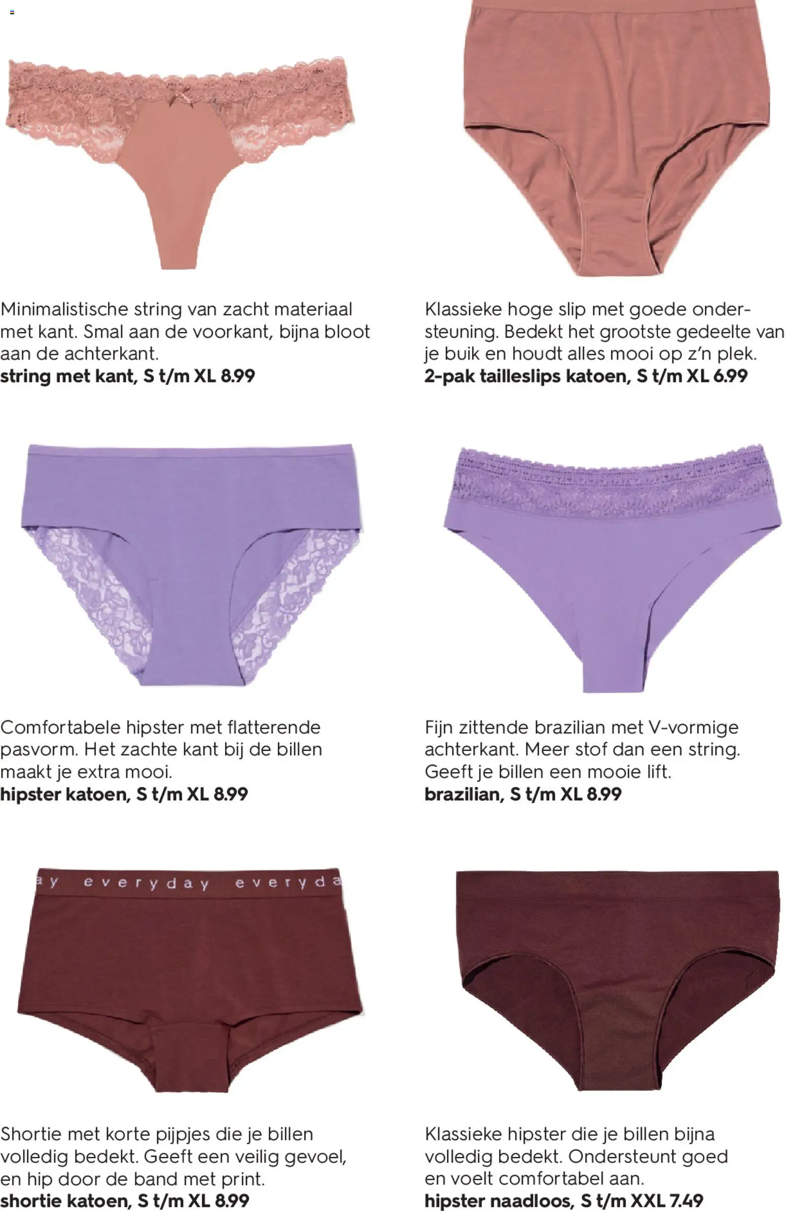 {H1} | Pagina: 6 | Producten: Slip, Hipster