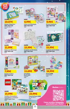 Pré-visualização Auchan - Preços tão baixos que arrepiam válido de 16.10.2025 | Página: 11 | Produtos: Quadro, Caixa