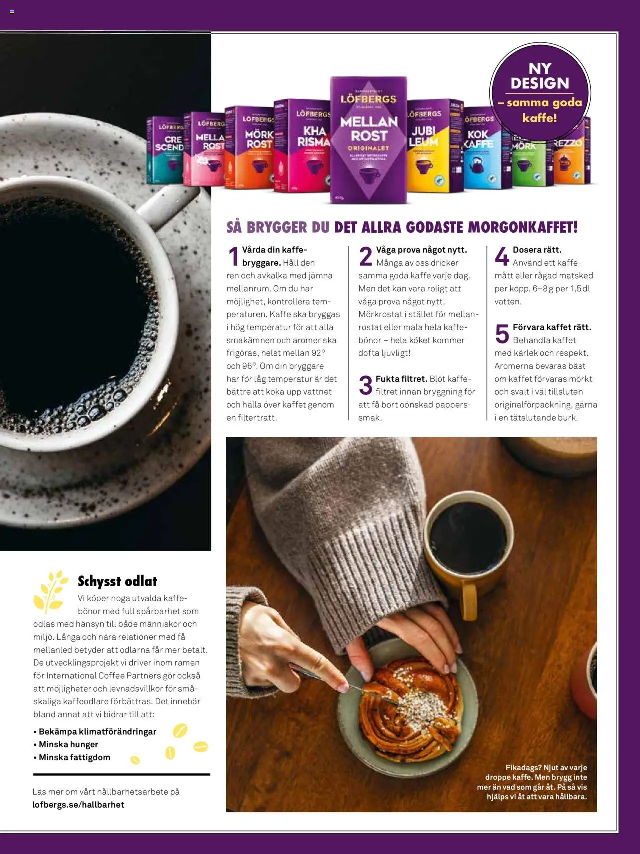 Coop reklamblad aktuell från 18.03.2024 | Sida: 27 | Produkter: Kaffe, Bönor, Häll