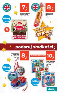 Pogląd oferty "Dealz Black Friday" - ważna od 27.11.2025 | Strona: 21 | Produkty: Brownie, Ciastka, Ciasteczka