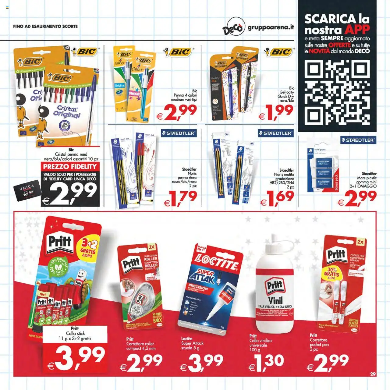 Volantino Decò del 02.09.2025 | Pagina: 35 | Prodotti: Colla, Correttore