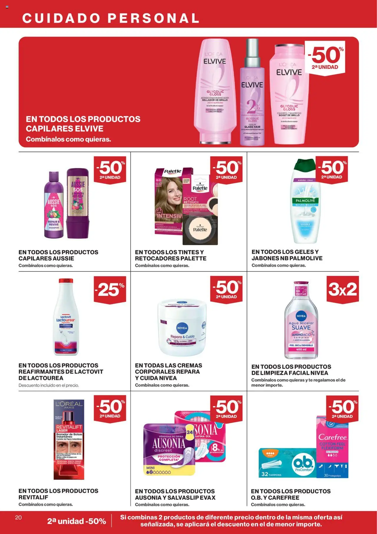Supercor Península y Baleares │ válido desde el 09.10.2025 | Página: 20 | Productos: Fragancia, Agua micelar, Aceite, Espejo