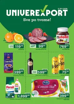 Univerexport katalog - pregled Univerexport kataloga - važi od 05.01.2026
