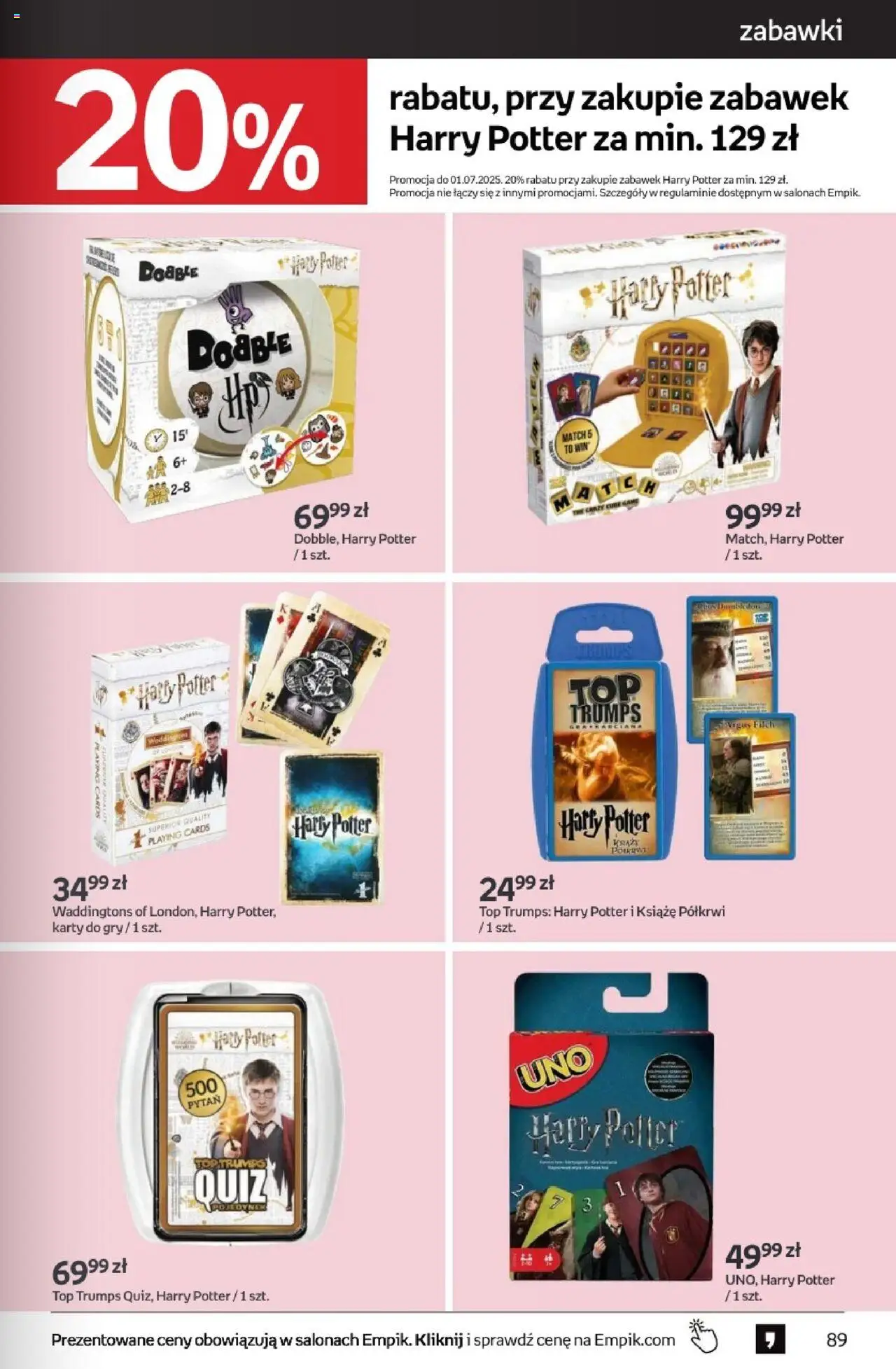 Empik promocje od 18.06.2025 | Strona: 89 | Produkty: Top, Gry