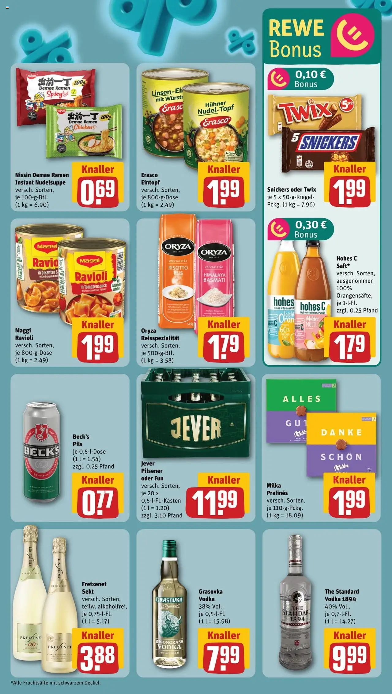 Rewe ihr Kaufpark Prospekt 	 – gültig ab 22.09.2025 | Seite: 17 | Produkte: Snickers, Wurst, Reis, Erasco
