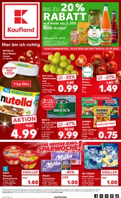 Kaufland prospekt Bremen	 ab 25.09.2025 gültig