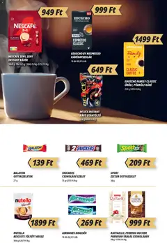 CBA Príma Akciós újság - amely érvényes a következő dátumtól: 15.01.2026 | Oldal: 8 | Termékek: Raffaello, Ferrero rocher, Snickers, Keksz