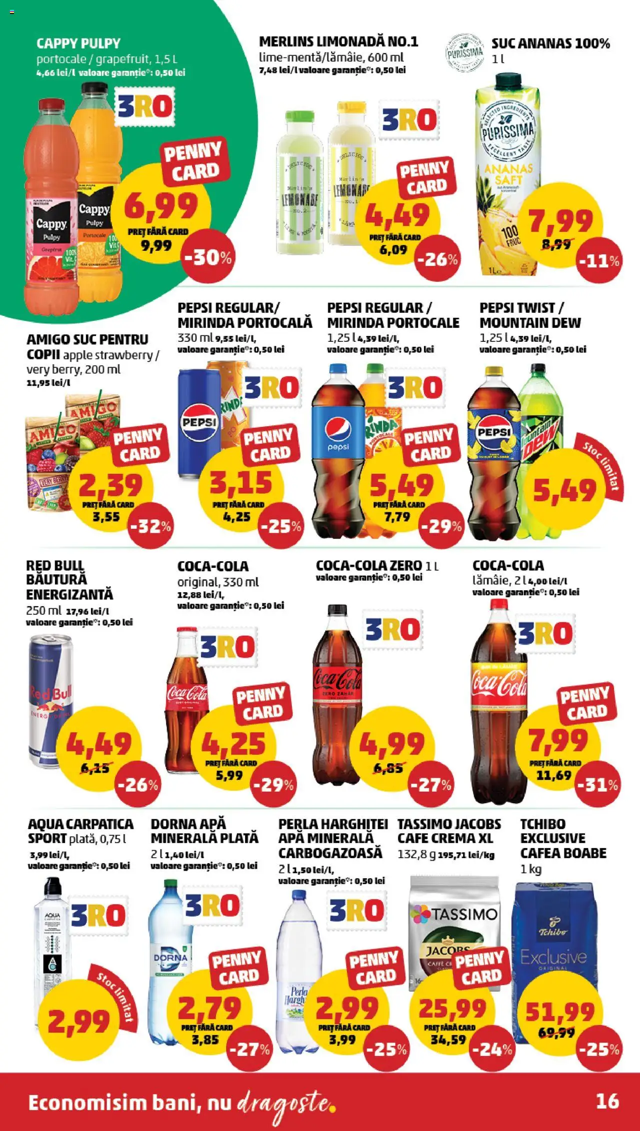 Catalog PENNY – valabil de la 20.08.2025 | Pagină: 16 | Produse: Yazı tahtası kalemi, Apple, Cafea, Suc