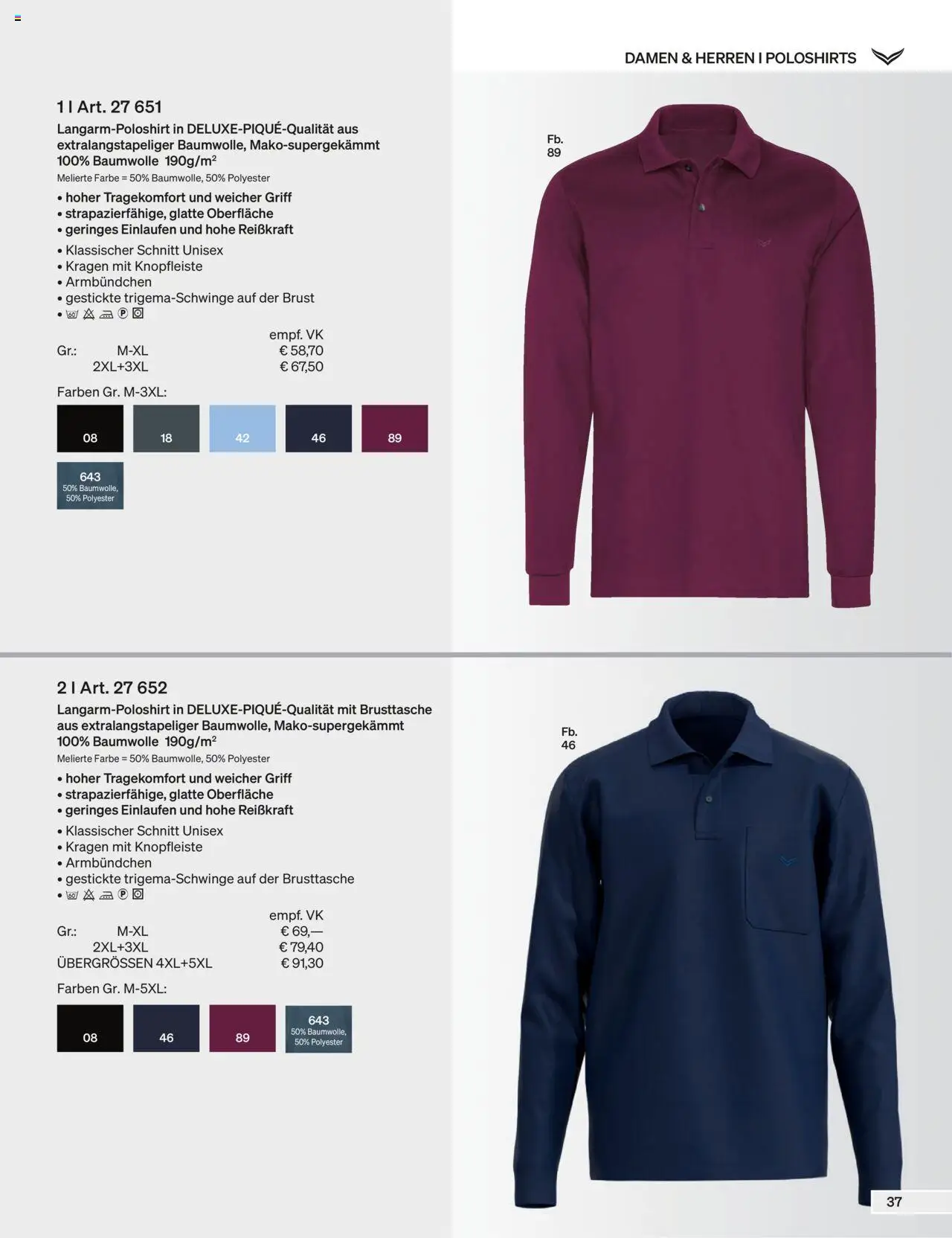 Trigema Prospekt 	 – gültig ab 01.09.2025 | Seite: 37