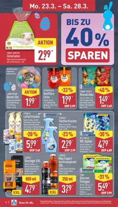 Aldi Prospekt 	 ab 23.03.2026 gültig | Seite: 17 | Produkte: Bad, Duschgel, Wc frisch, Chips