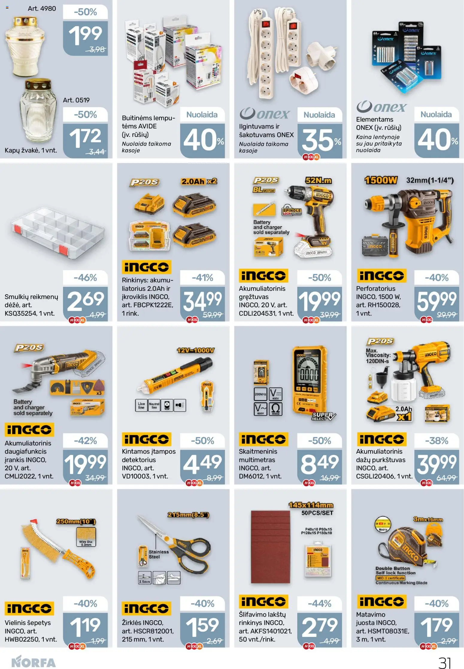 NORFA akcijos nuo 05.02.2026 | Puslapis: 31