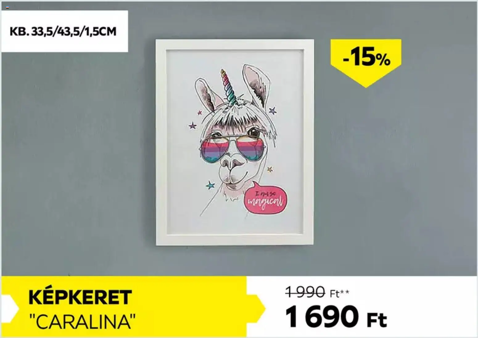 Möbelix akciós ujság - amely érvényes a következő dátumtól: 30.10.2025 | Oldal: 13 | Termékek: Képkeret