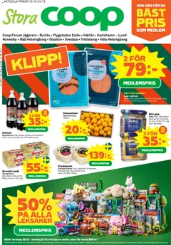 Stora Coop - Helsingborg - Förhandsvisning av reklamblad från butik Stora Coop aktuell från 15.12.2025
