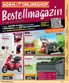 Vorschau von dem Prospekt - Norma - Bestellmagazin gültig ab 01.08.2025