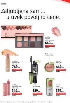 DM Drogerie katalog - pregled DM Drogerie kataloga - važi od 01.01.2026 | Strana: 4 | Proizvode: Tečni puder, Šminka, Rumenilo, Maskara