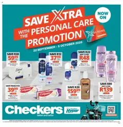 Checkers specials catalogue – valid from 22.09.2025
