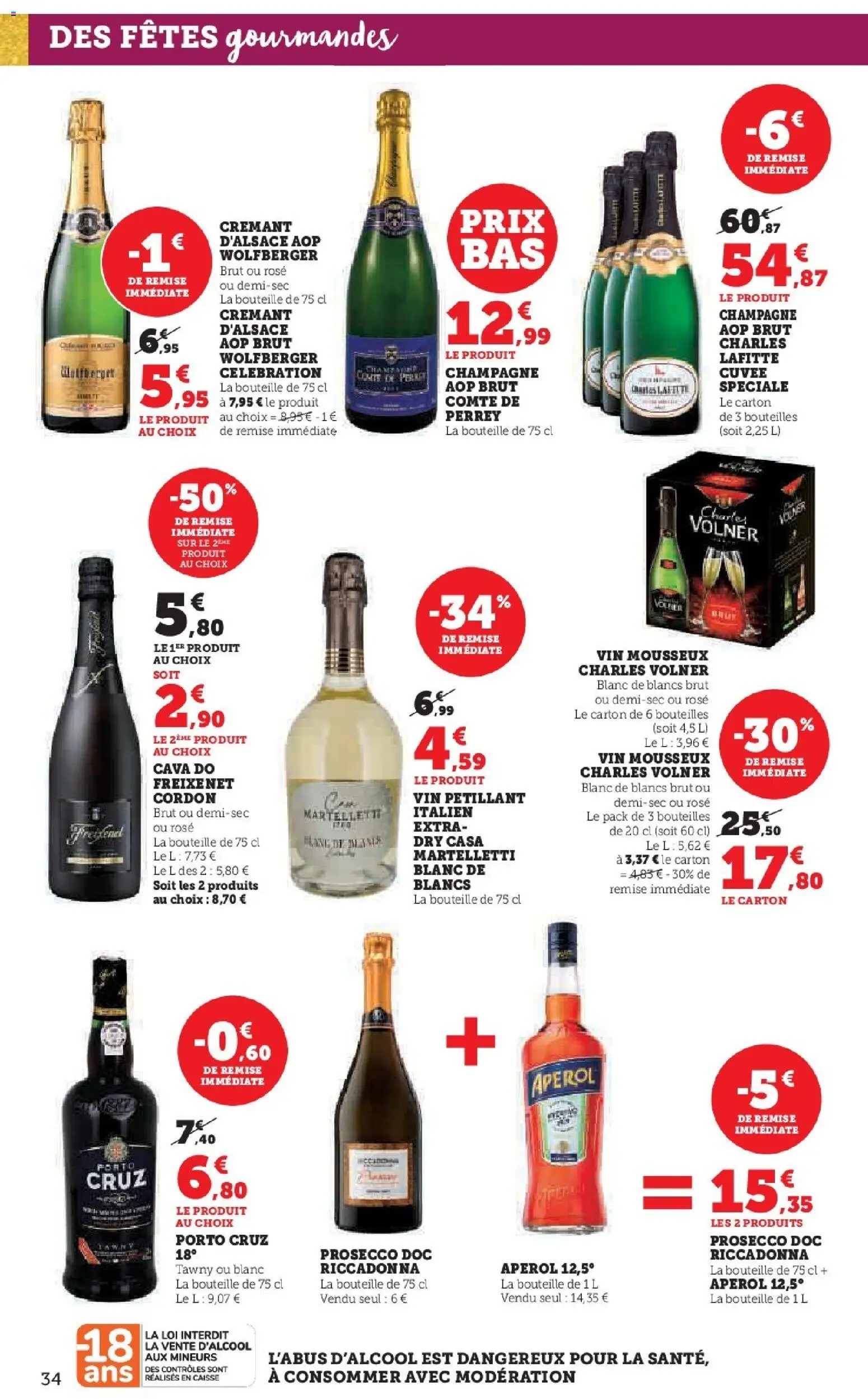 {H1} | Page: 34 | Produits: Vin mousseux, Champagne, Mousseux, Vin