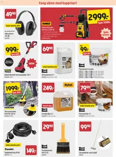 Forhåndsvisning av Jula kundeavis gyldig fra 09.04.2026 | Side: 3 | Produkter: Høytrykkspyler, Skjøteledning, Batteri