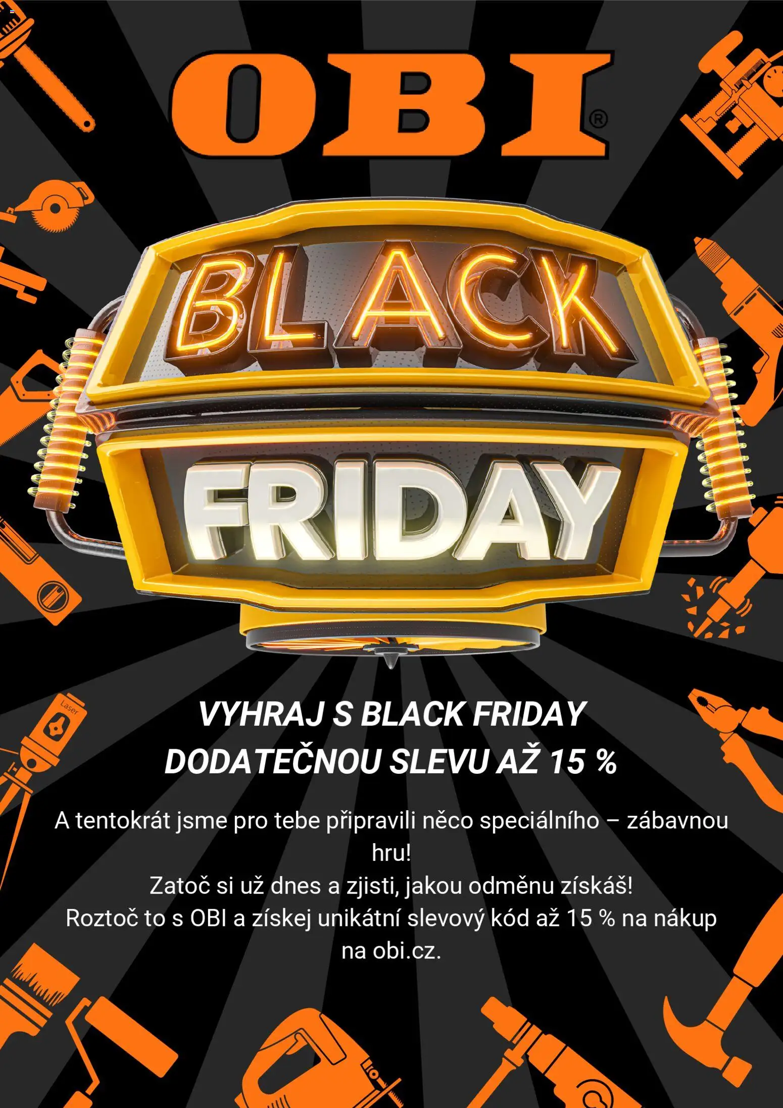OBI Black Friday avízo od 24.11.2025 | Strana: 1