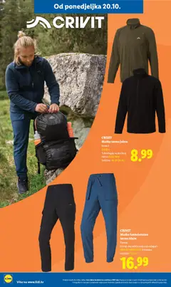 Muška termo jakna, Komad, od flisa, tehnologija neutralnog mirisa HeiQ Mint, veličine: 48-58 (M-XL) - Pregled kataloga iz trgovine Lidl, vrijedi od 20.10.2025 | Stranica: 38